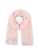 Nicht ausgewählt, Cosy Schal mit Fransen von Tom Tailor, rosa