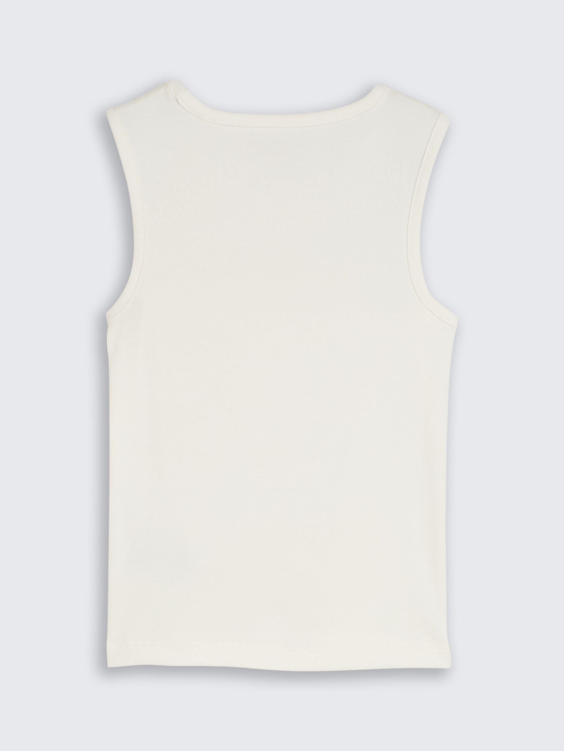 Basic Ripp Top - Whisper White