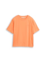 Geselecteerd, T-shirt met boxy pasvorm en borduursel door Tom Tailor, 