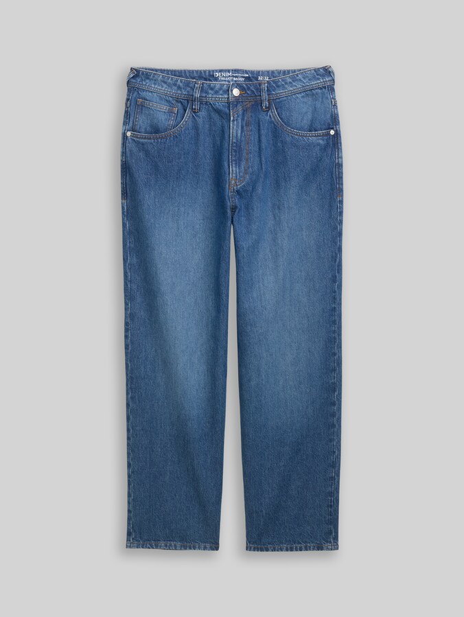 TTELLIOT BAGGY Jeans von Denim Male, Blue Denim