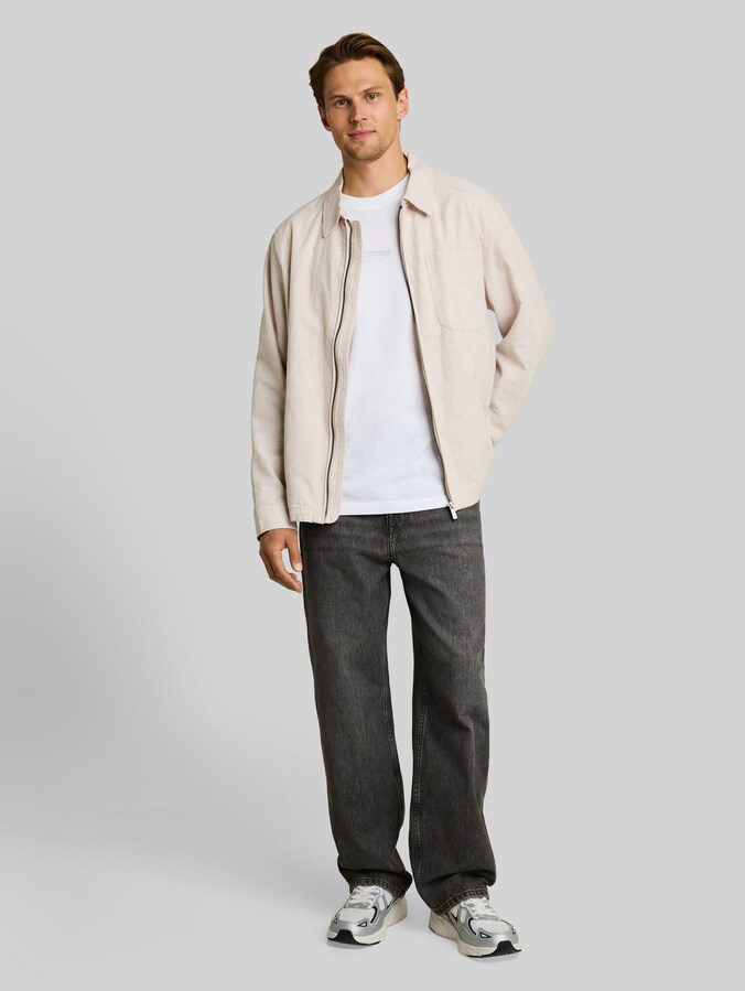 TTELLIOT BAGGY Jeans von Denim Male, used mid stone grey denim