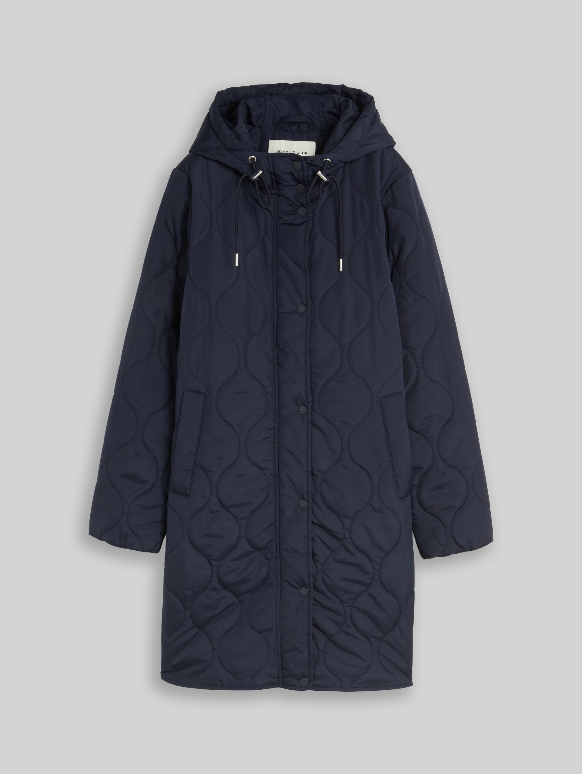 Lightweight Steppmantel mit Kapuze - sky captain blue - Vorder-Produkt-Ansicht