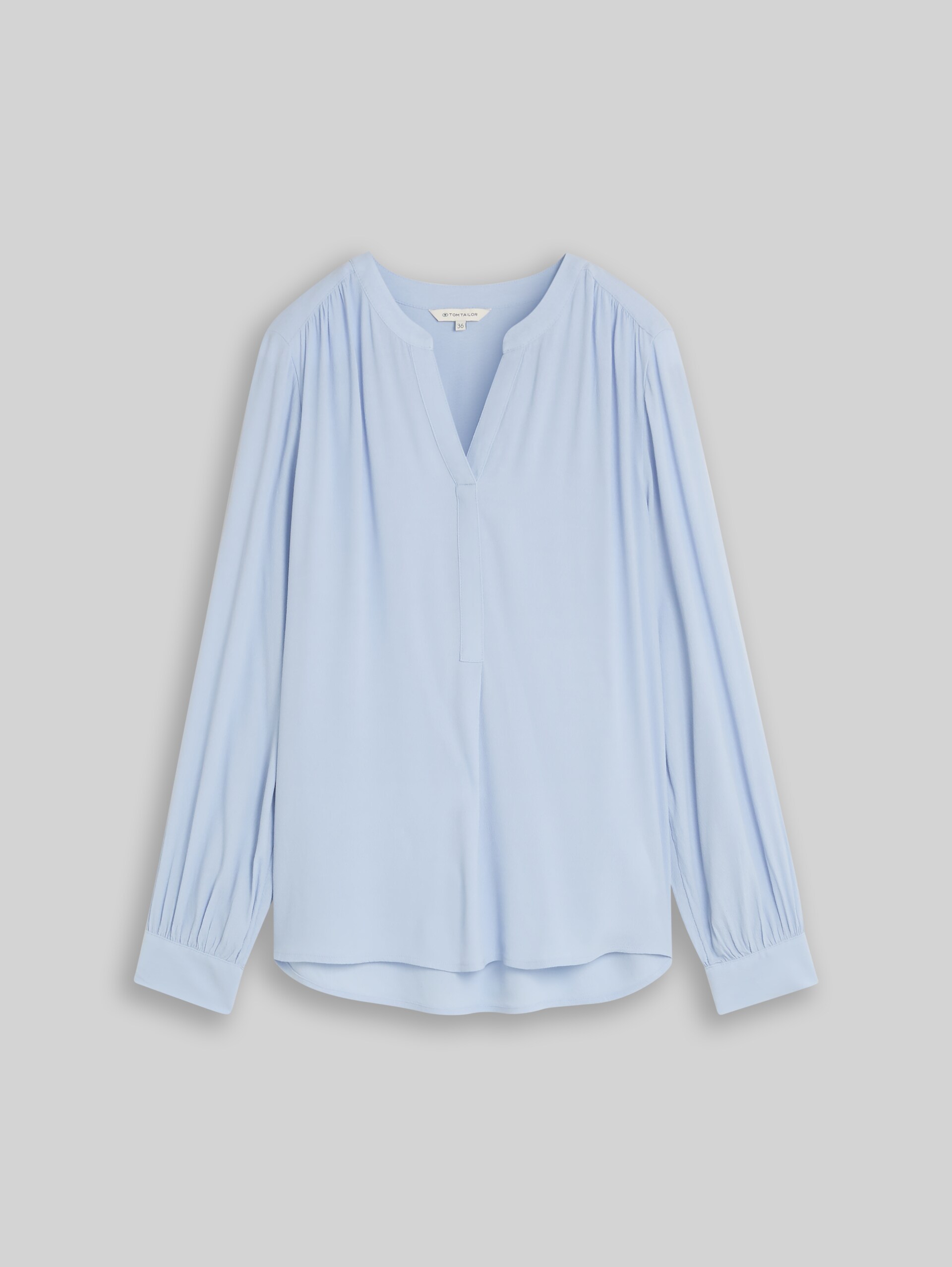 Viscose blouse - Kentucky Blue - Front product view