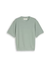 Sélectionné, T-shirt ample style sweat-shirt par Tom Tailor, verdoyant