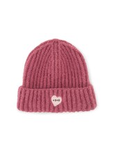 Ausgewählt, Beanie Mütze mit Stickerei von Tom Tailor, rosa