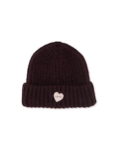 Sélectionné, Bonnet avec broderie par Tom Tailor, violet