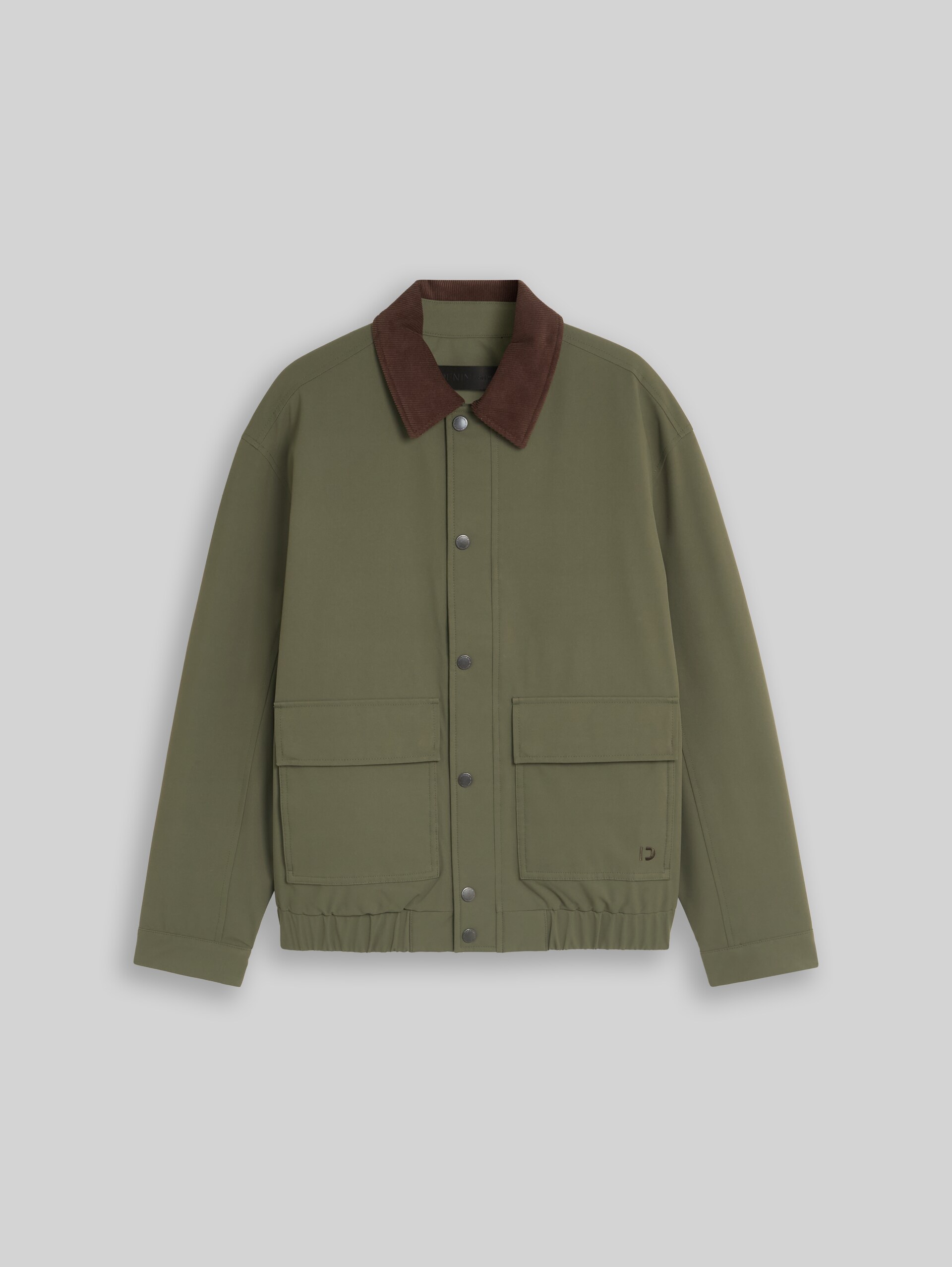 Blouson Jacke mit Cord-Kragen - urban olive green - Vorder-Produkt-Ansicht