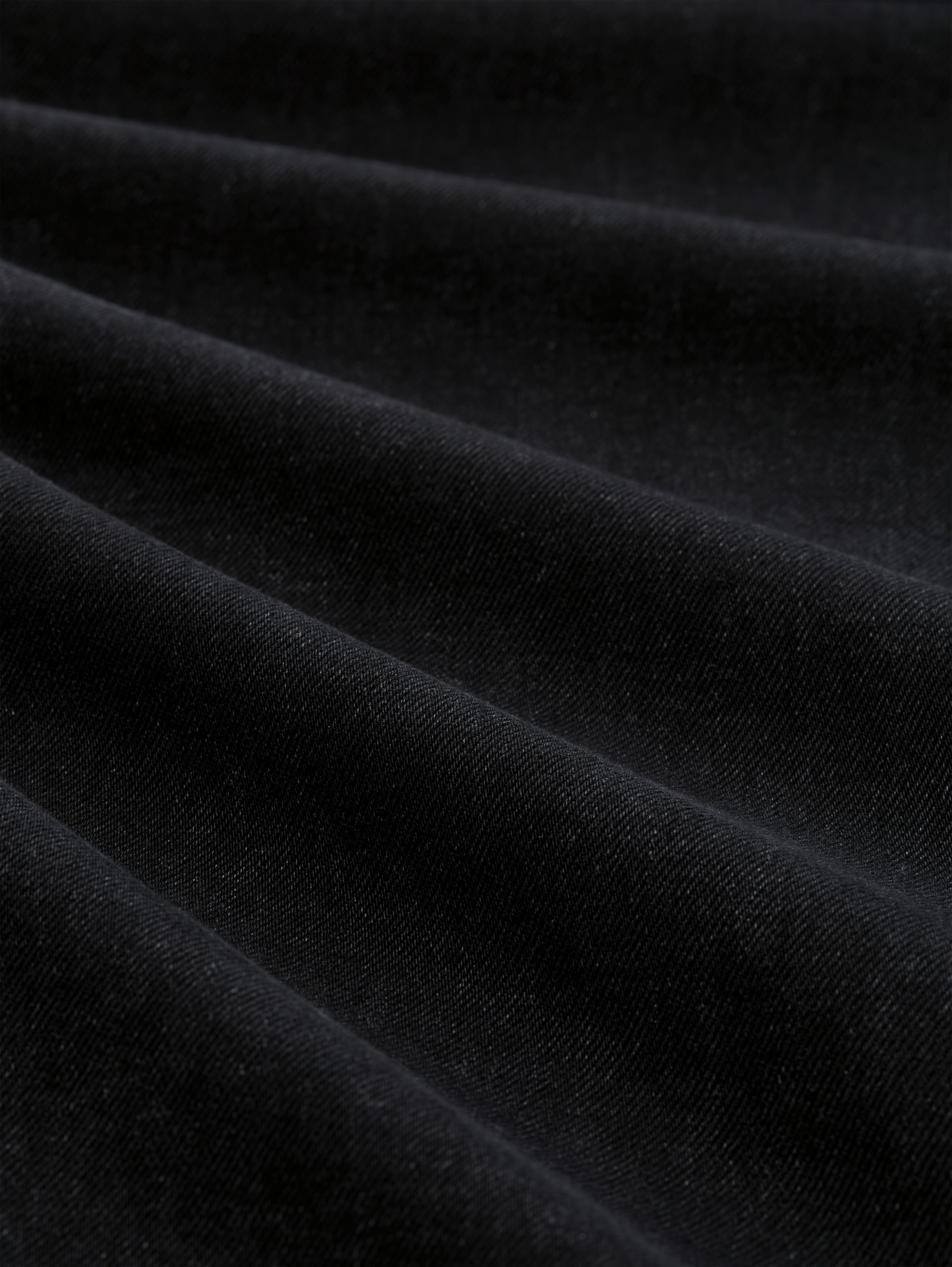 TTLINOU WIDE Jeans - black denim - Material-Ansicht