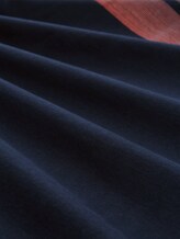 T-shirt avec imprimé sur la poitrine - sky captain blue - Vue de la matière