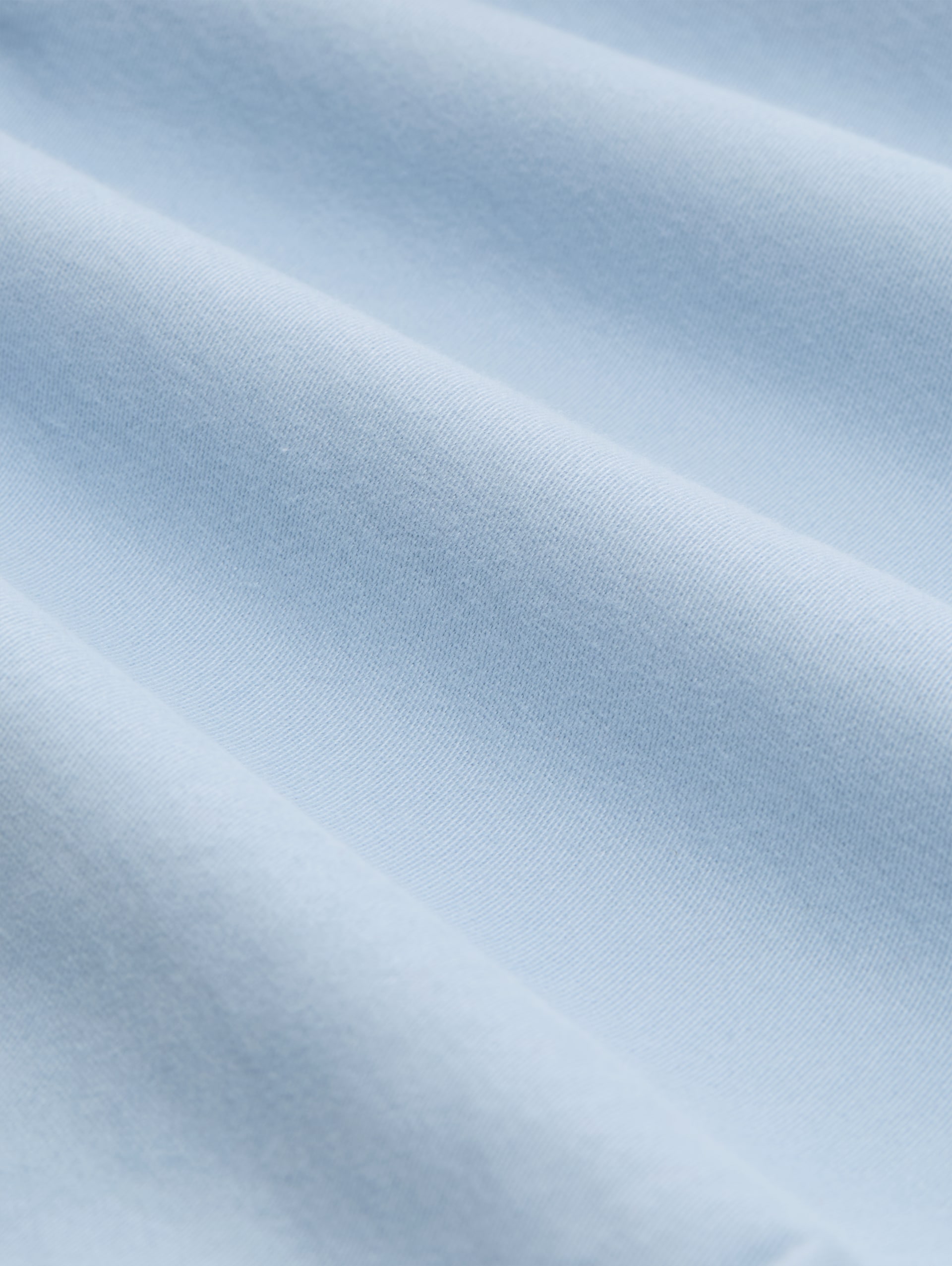 Regular chino-short met riem - light blue grey - Materiaalweergave