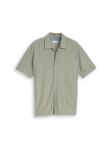 Ausgewählt, Regular Fit Hemd aus Jersey von Tom Tailor, grün