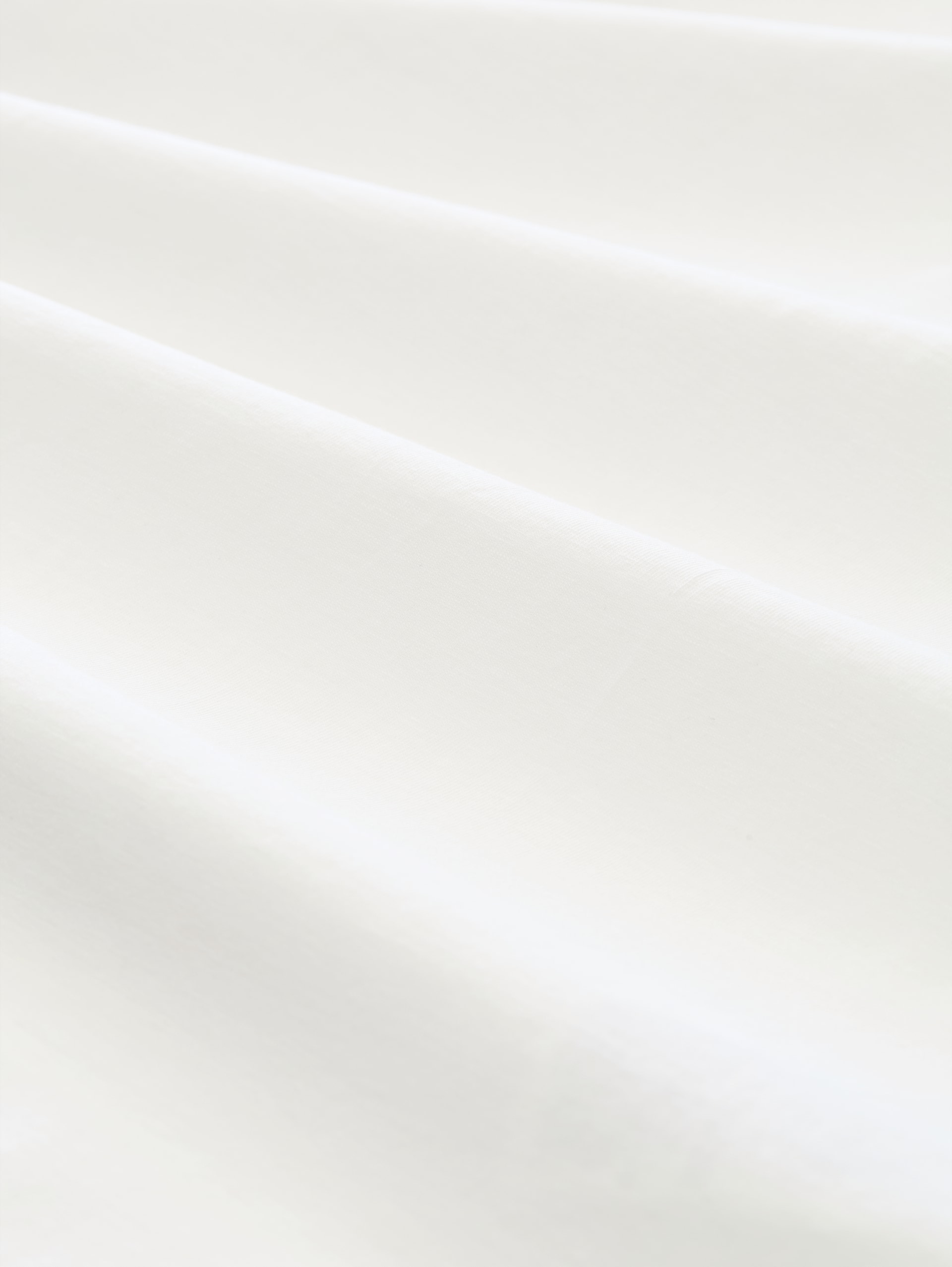 Slim Fit T-Shirt mit Print - Whisper White - Material-Ansicht