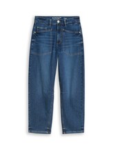Selected, TTCELIA BARREL jeans with patch pockets by Tom Tailor, blue