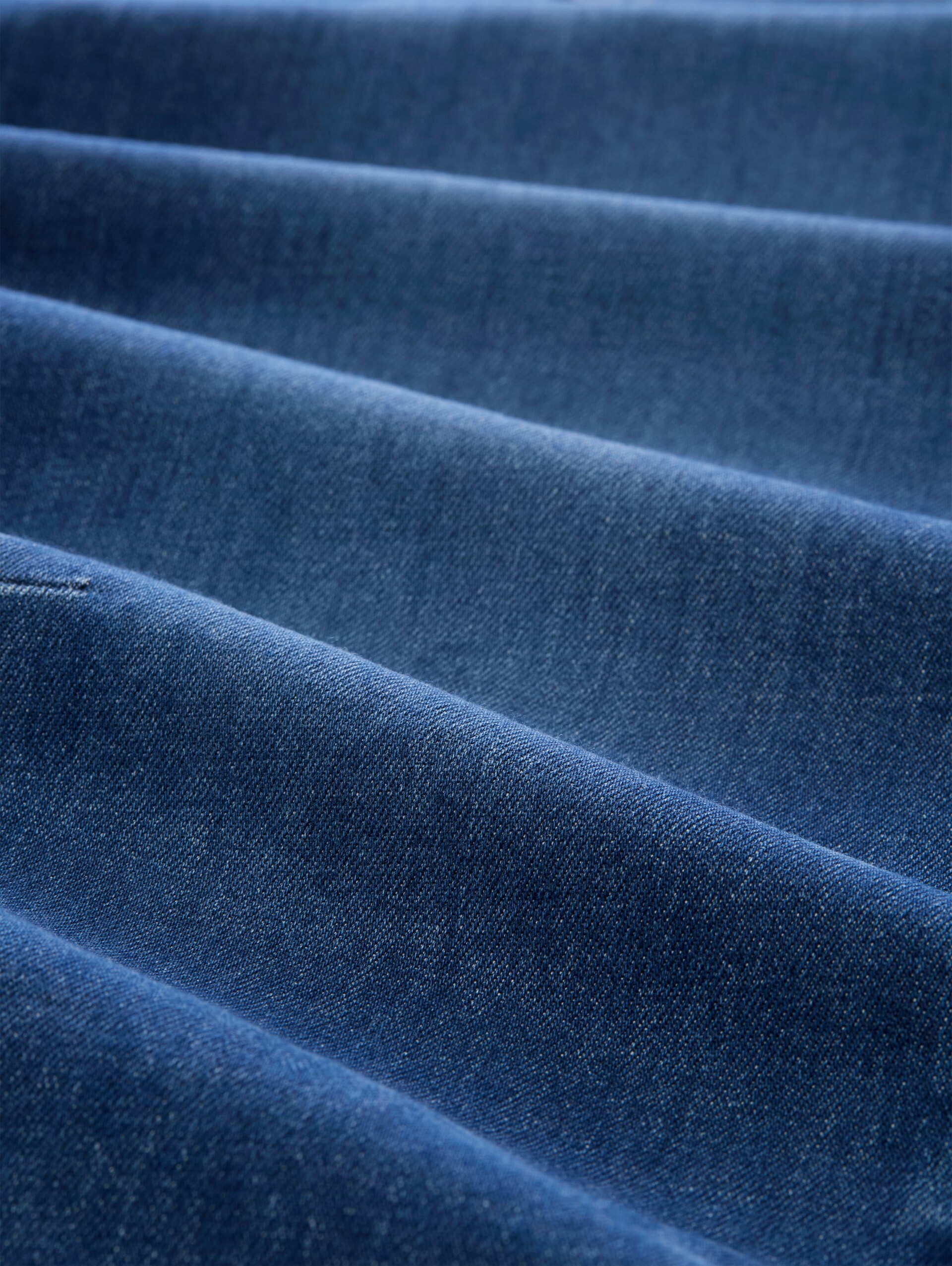 TTCELIA BARREL jeans with patch pockets - Used Mid Stone Blue Denim - Material view