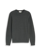Nicht ausgewählt, Strickpullover aus Baumwolle von Tom Tailor, grün
