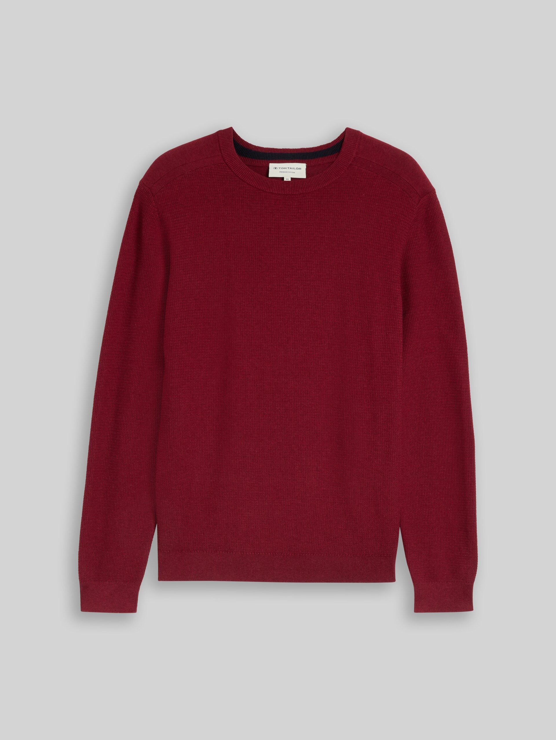 Pull en maille de coton - carlet red melange