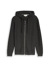 Nicht ausgewählt, Strickjacke mit Kapuze von Tom Tailor, 