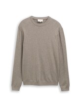 Nicht ausgewählt, Strickpullover mit Kaschmir-Anteil von Tom Tailor, braun