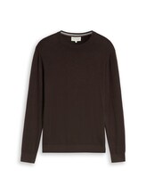 Nicht ausgewählt, Strickpullover mit Kaschmir-Anteil von Tom Tailor, braun