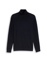 Nicht ausgewählt, Rollkragenpullover mit Kaschmir-Anteil von Tom Tailor, blau