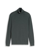 Nicht ausgewählt, Rollkragenpullover mit Kaschmir-Anteil von Tom Tailor, grün