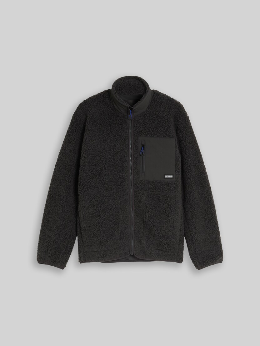 Teddyjas met relaxte pasvorm door Denim Male, Coal Mine Grey