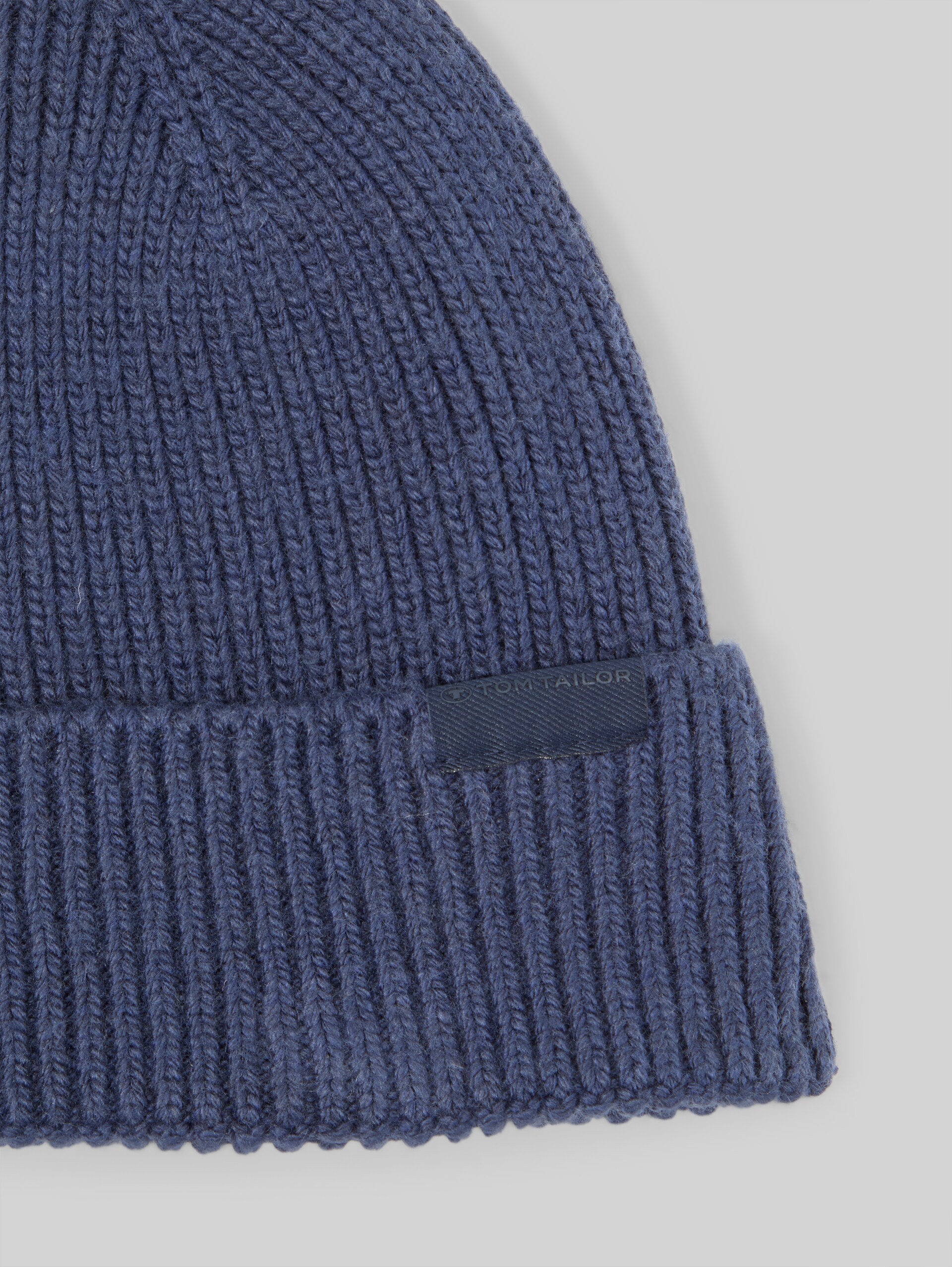 Bonnet avec une part de laine - Indigo Ink Blue - Vue détaillée du produit
