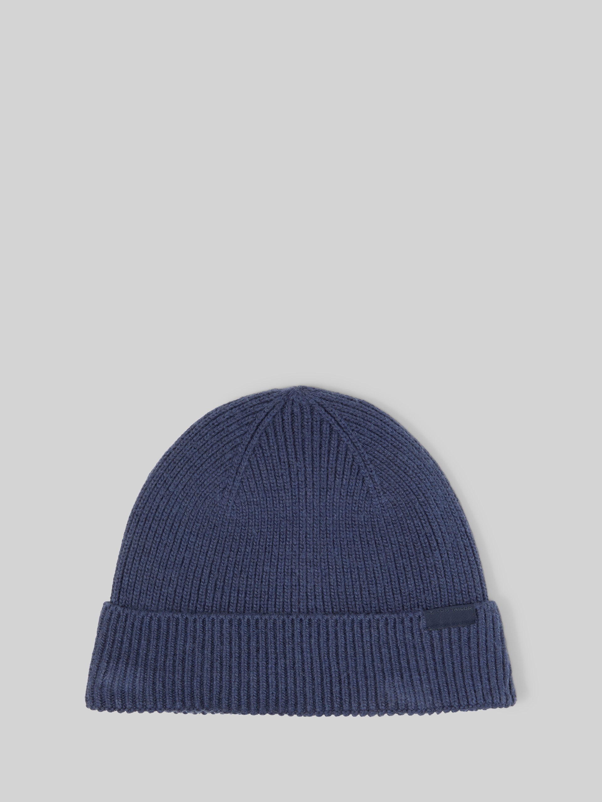 Bonnet avec une part de laine - Indigo Ink Blue - Vue de face du produit