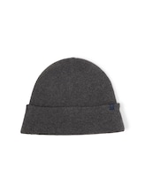 Ausgewählt, Beanie Mütze mit Kaschmir-Anteil von Tom Tailor, grau