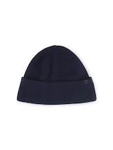 Sélectionné, Bonnet avec une part de cachemire par Tom Tailor, bleu