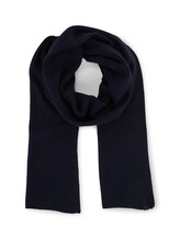 Geselecteerd, Sjaal met kasjmier door Tom Tailor, blauw