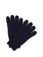 Ausgewählt, Handschuhe mit Kaschmir-Anteil von Tom Tailor, blau