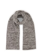 Ausgewählt, Strickschal mit Baumwolle von Tom Tailor, weiß