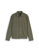 Niet geselecteerd, Overshirt van katoen door Tom Tailor, groen
