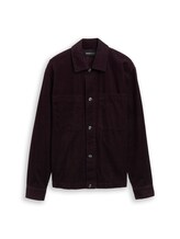 Ausgewählt, Cord Overshirt mit Taschen von Tom Tailor, lila