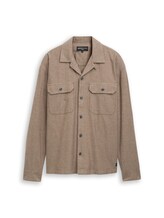 Ausgewählt, Loose Fit Oxford Hemd von Tom Tailor, braun