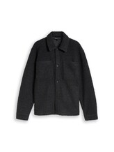 Sélectionné, Surchemise aspect laine par Tom Tailor, gris