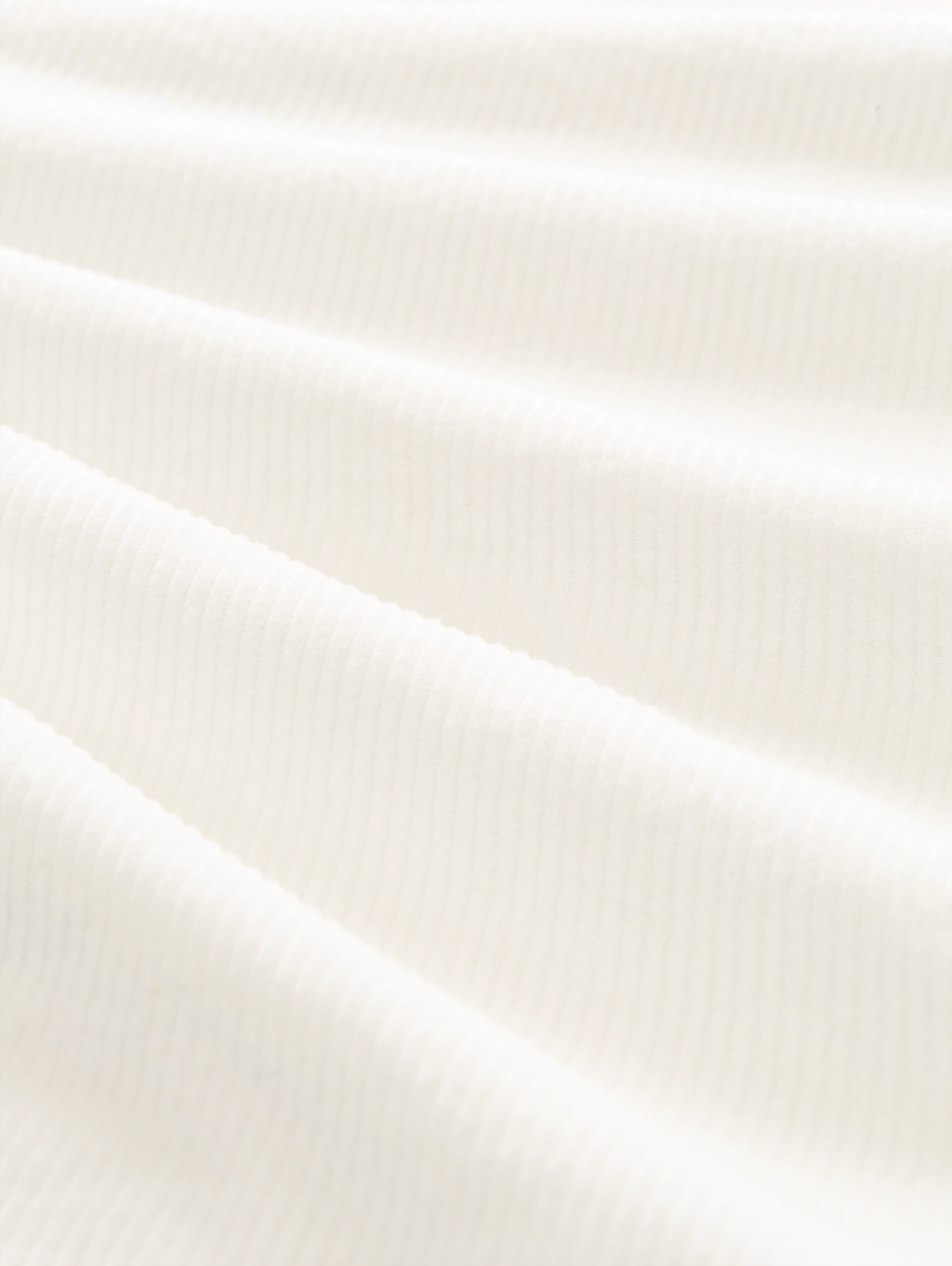 Relaxed Fit Cordhose - Gardenia White - Material-Ansicht