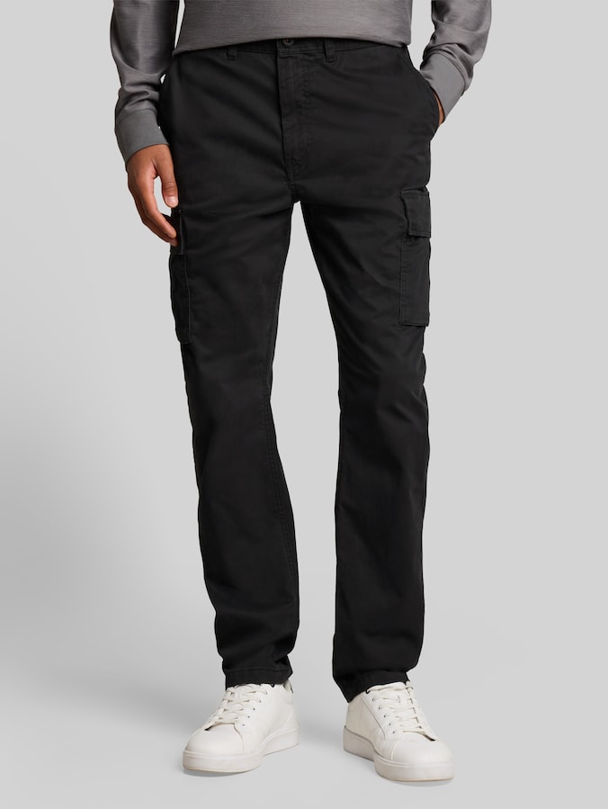 Pantalon cargo TTREGULAR par Denim Male, Black