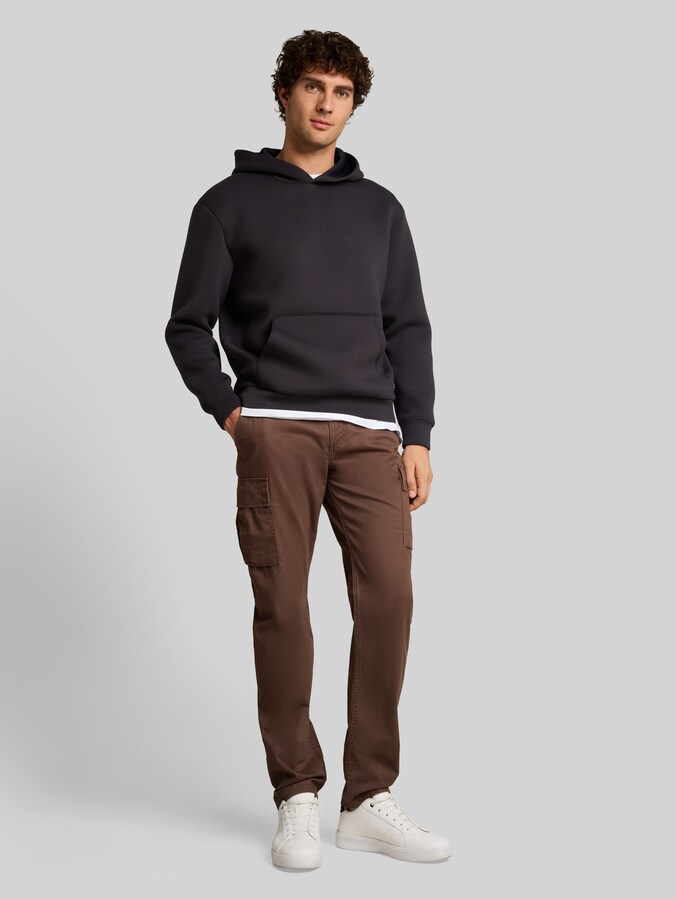 Pantalon cargo TTREGULAR par Denim Male, cool dark brown