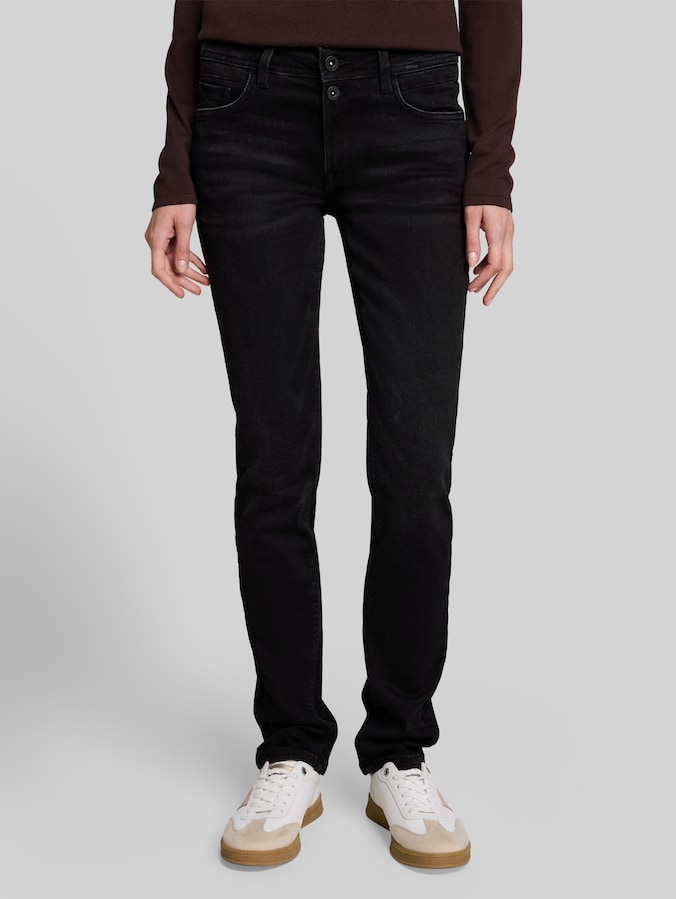 TTLIVA STRAIGHT Jeans mit Stretch von Women, black black denim