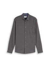Non sélectionné, Chemise Regular Fit avec poche poitrine par Tom Tailor, gris