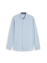 Sélectionné, Chemise en coton à coupe classique par Tom Tailor, bleu