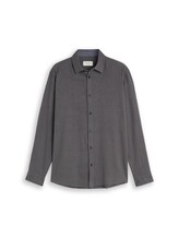 Non sélectionné, Chemise en coton à coupe classique par Tom Tailor, gris