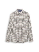 Ausgewählt, Comfort Fit Flanell-Hemd mit Karomuster von Tom Tailor, grün