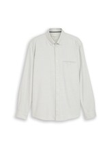 Ausgewählt, Regular Fit Hemd aus Baumwolle von Tom Tailor, weiß