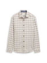 Nicht ausgewählt, Regular Fit Flanell-Hemd mit Karomuster von Tom Tailor, braun