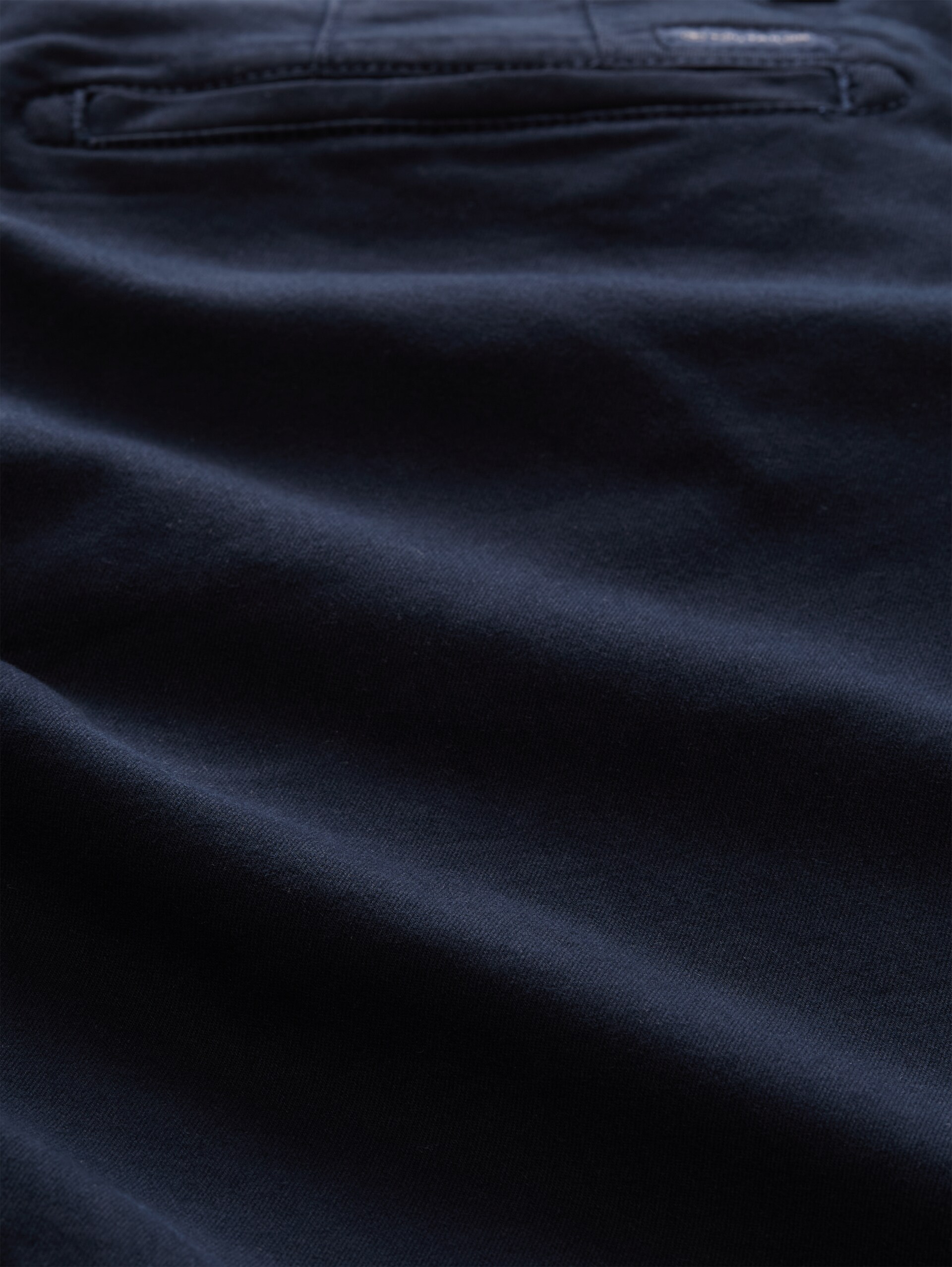 TTSIMON SLIM Chino Hose im Washed-Look - sky captain blue - Material-Ansicht