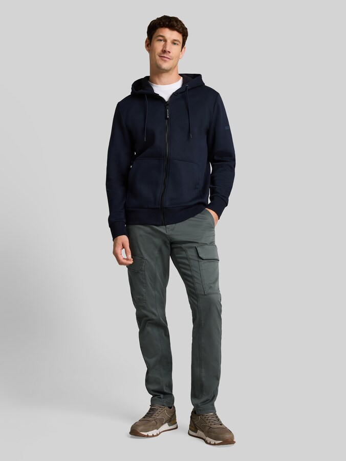 Pantalon cargo TTTYler Tapered au look délavé par Men, Darkest Olive