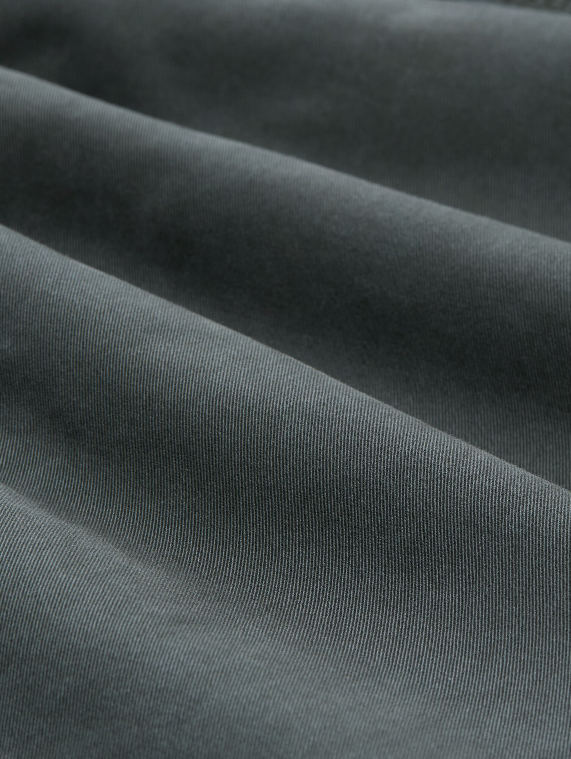 TTTYLER TAPERED cargobroek in gewassen look - Darkest Olive - Materiaalweergave